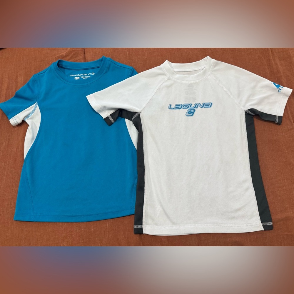 Two Boys size 5/6 sun shirts